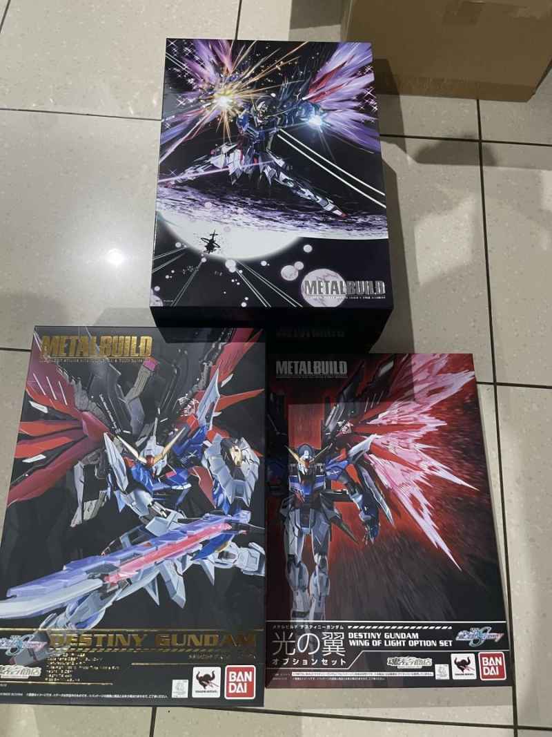 METAL BUILD DESTINY GUNDAM FULL PACKAGE
