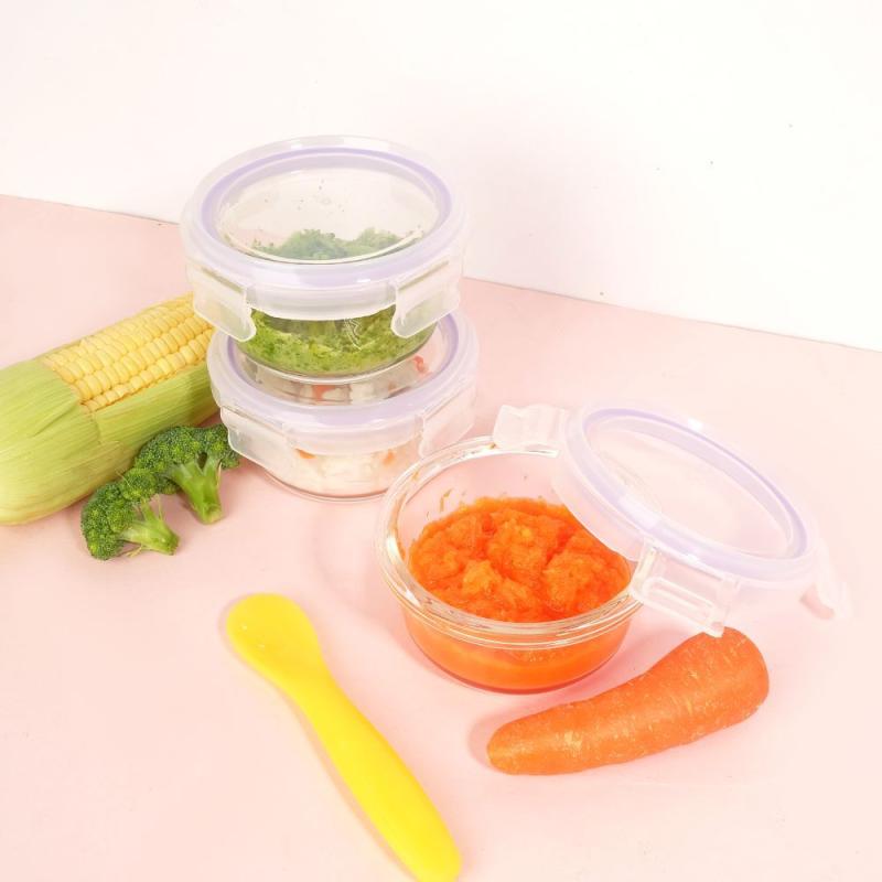 Jual Little Dimple Baby Food Container 240ml 3pcs Online Oktober 2020 Blibli Com