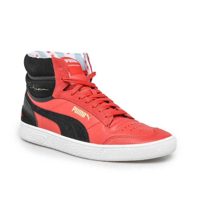 Jual PUMA Men Basketball Ralph Sampson Mid Chicago Shoes Sepatu
