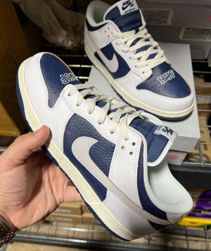 Nike SB Dunk Low HUF New York City || black blue navy