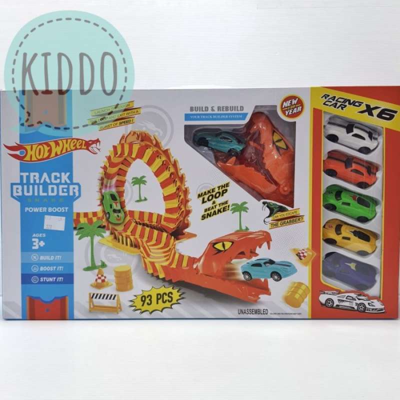 Hot wheels track with snake deals