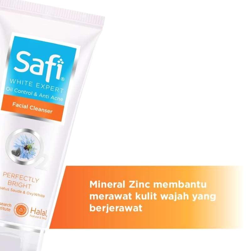 Safi white expert oil control store & anti acne facial cleanser