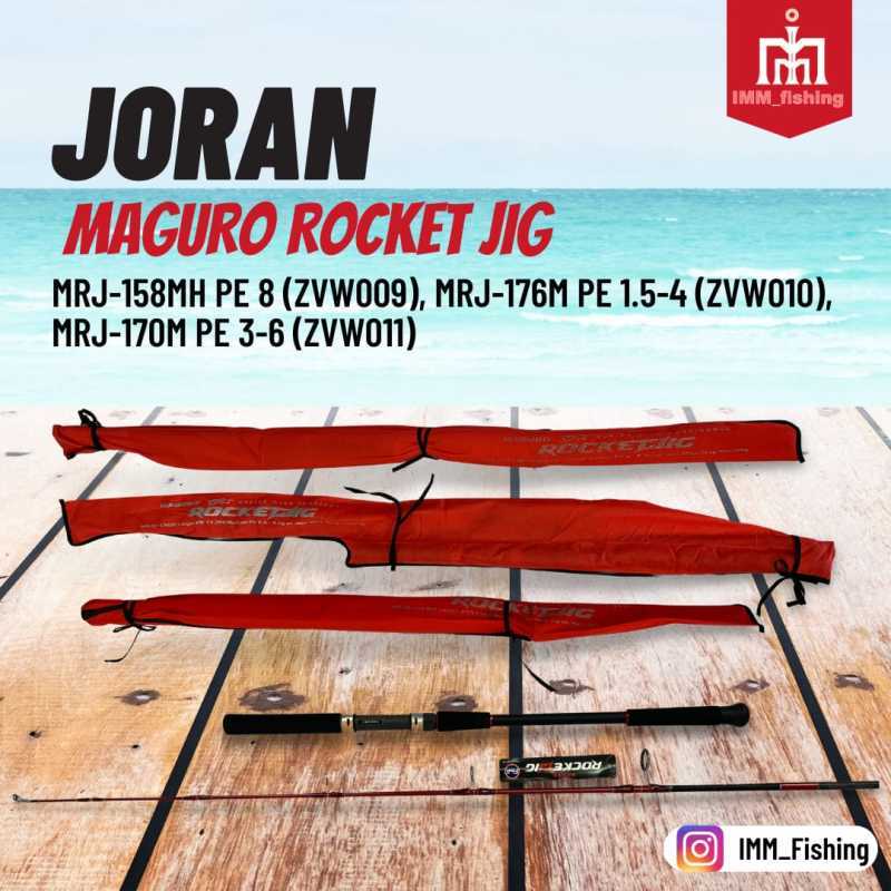 Jual Joran Maguro Rocket Jig Tongkat Pancing Fishing Rod