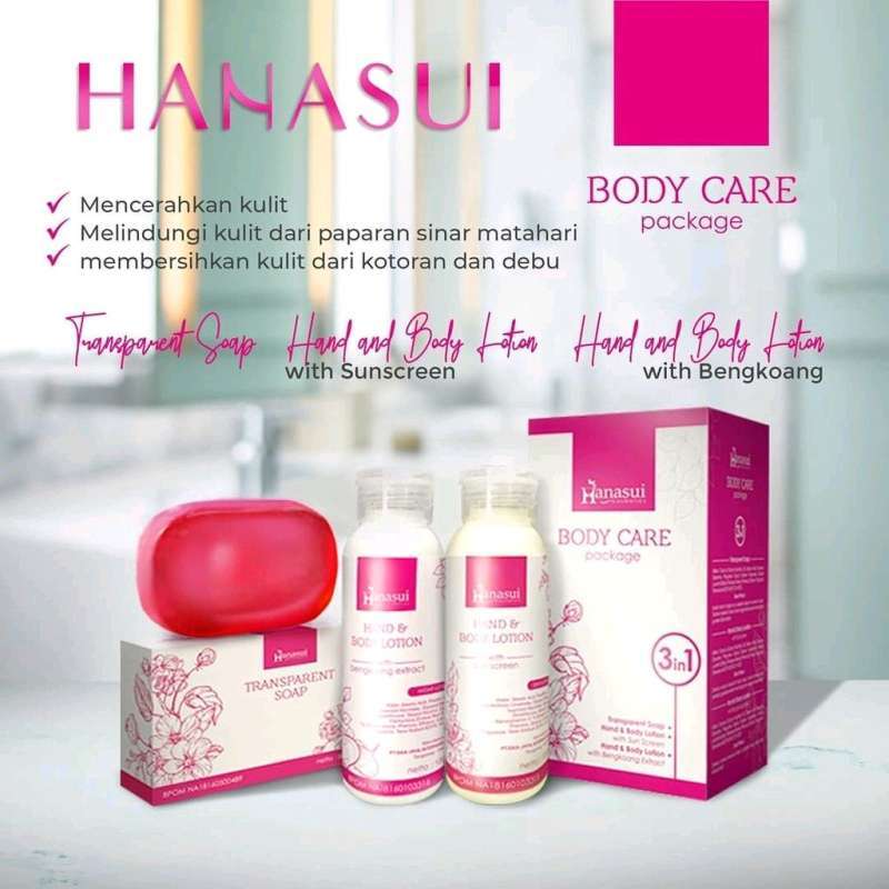 Hanasui body care discount