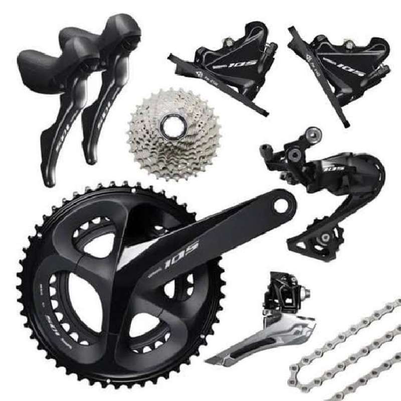 Jual groupset clearance shimano 105