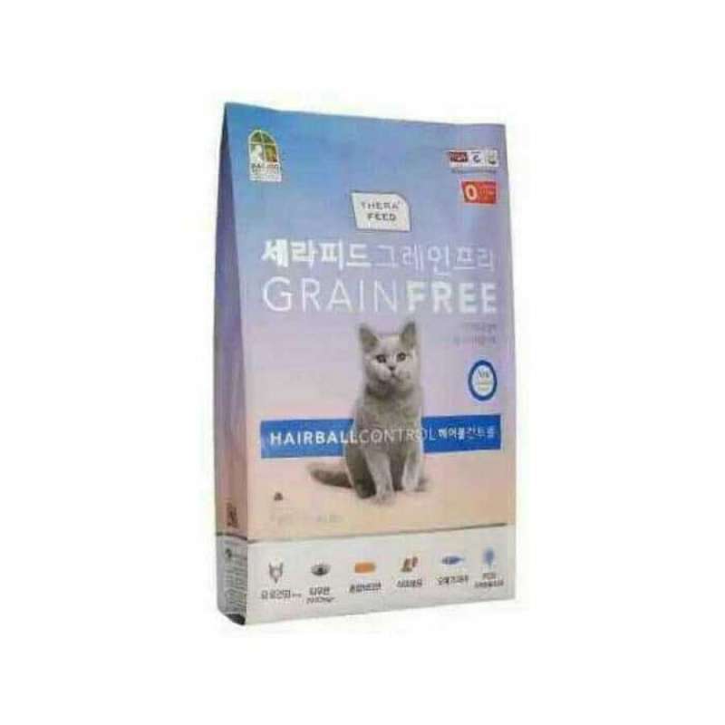 grain free hairball cat food