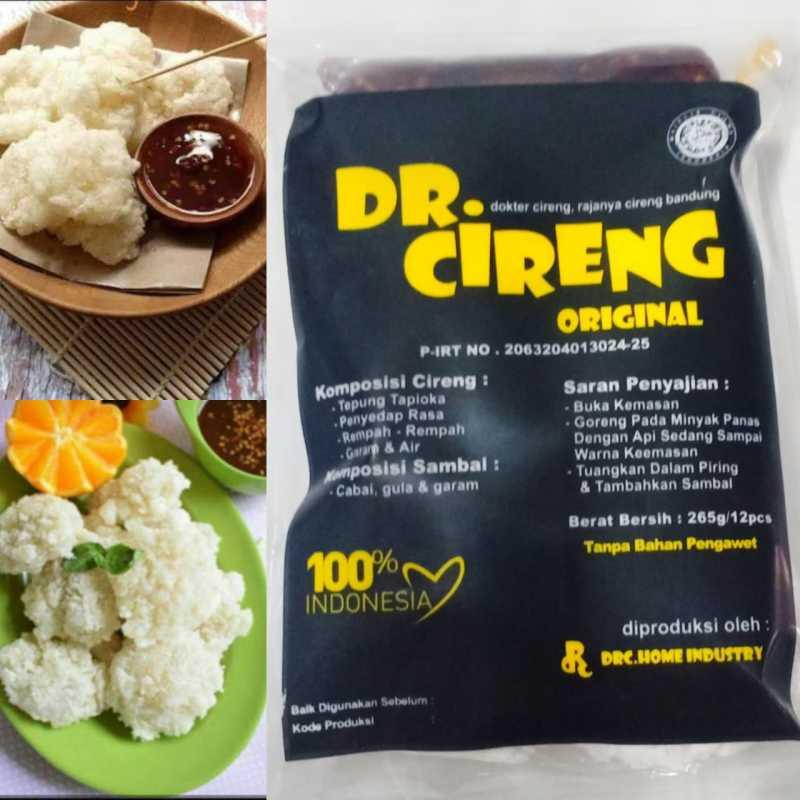 Jual Dr Cireng Original Rujak Cireng Crispy 265 G 12 Pcs Online Oktober 2020 Blibli Com