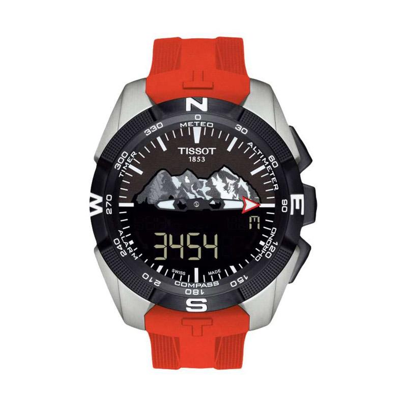 Jual TISSOT T Touch Expert XL Asian Games 2018 Man Red Silicone