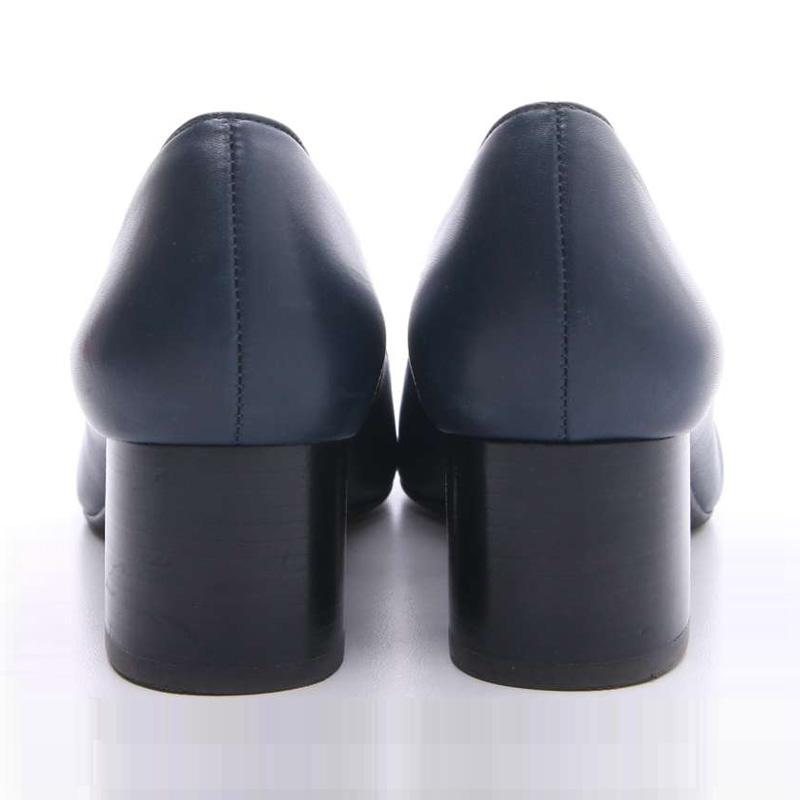 tory burch mid heels wanita navy preloved
