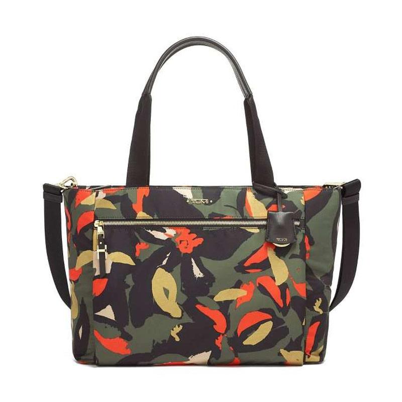 Jual TUMI Voyageur Mauren Tote Tas Wanita Lily Abstract di