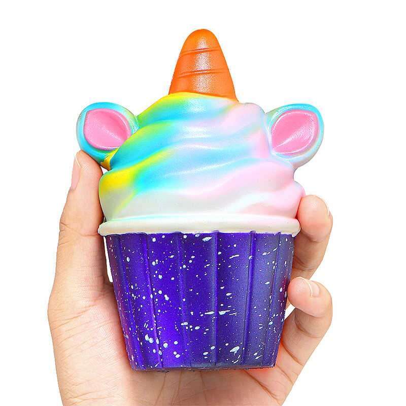 Jual Squishy Rainbow Galaxy Ice Cream Cupcake Unicorn Mainan Anak Online Oktober 2020 Blibli Com