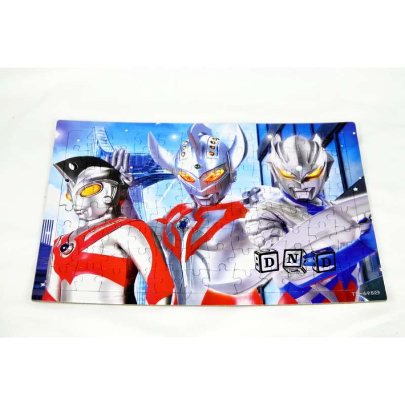 Jual Mainan Edukasi Anak Jigsaw Puzzle Gambar Ultraman Hero Isi 96pcs Online Oktober 2020 Blibli Com