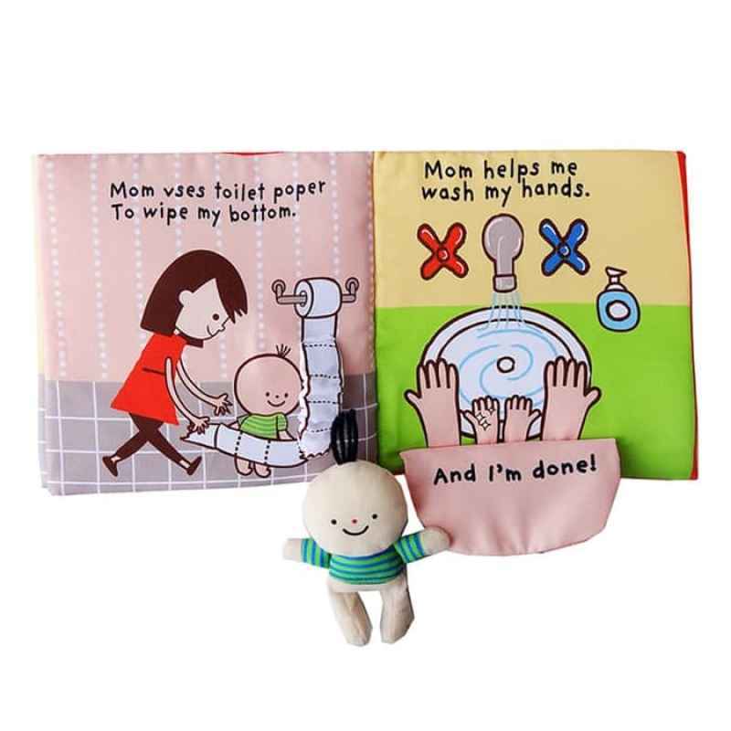 Jual Mainan Bayi Mainan Edukasi Buku Kain Jj Ovce Soft Book Potty Time Potty Time Online Oktober 2020 Blibli Com