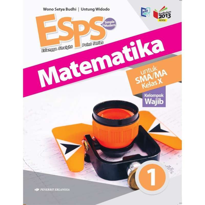Jual Esps Matematika Sma Ma Wajib Jl 1 K13n Murah Mei 2021 Blibli