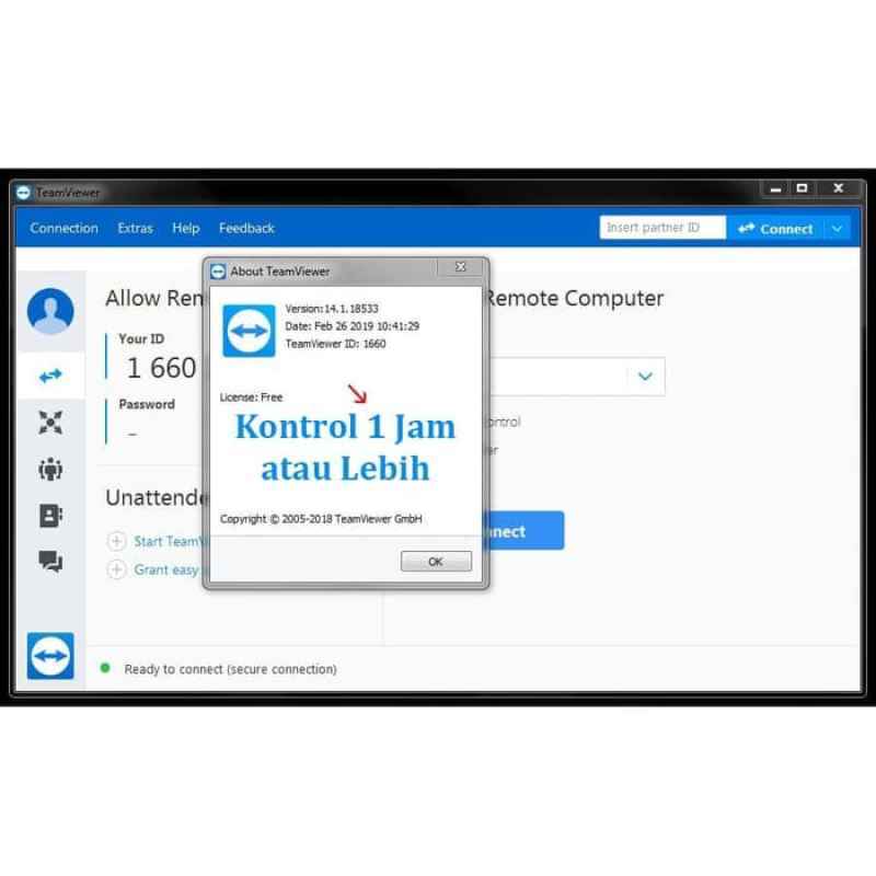 Jual Teamviewer Remote Laptop Pc Dari Handphone Android Iphone Online Maret 2021 Blibli