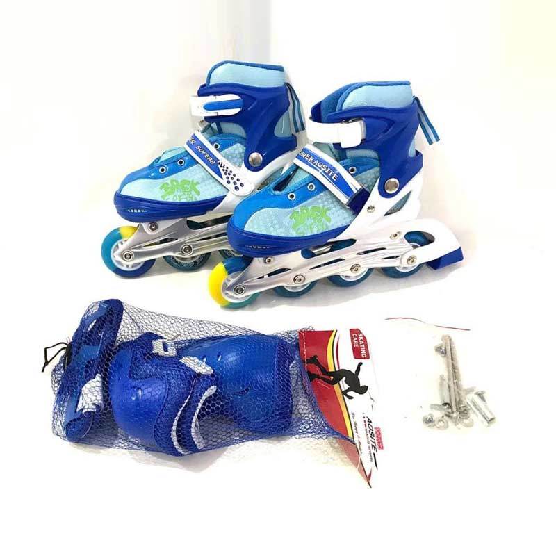 Jual Jumbo Grosir Inline Skate Model Bajaj Sepatu Roda Motif Random With Dekker Pelindung Online Oktober 2020 Blibli Com