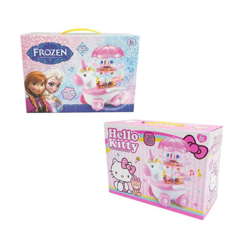 Jual Gerobak Es Krim Unicorn Unicorn Ice Cream Cart Online Oktober 2020 Blibli Com