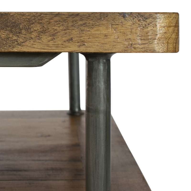 Jual Hagihara Meja Coffee Table Kayu Mangga Rustic Kualitas Export Online September 2020 Blibli Com