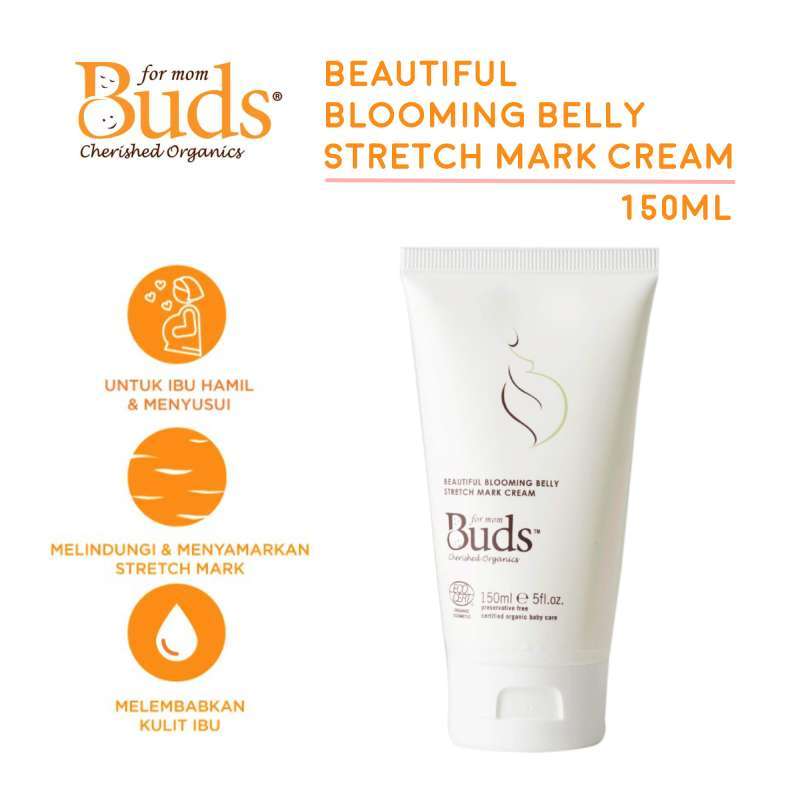 Jual Buds Cherished Organics Beautiful Blooming Belly Stretch Mark Cream 150ml Exp 2022 Krim Luka Bekas Hamil Melahirkan Bahan Organik Organic Online November 2020 Blibli Com