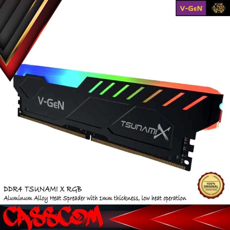 Ram Ddr4 8gb Vgen Tsunami 8gb Vgen Tsunami 8gb Dual Channel