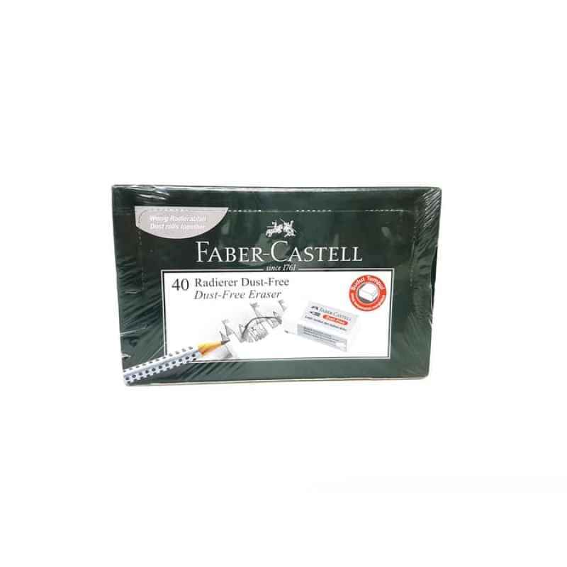 Jual Penghapus Pensil Faber Castell Eraser Dust Free Small White 1 Pcs Online Desember 2020 Blibli