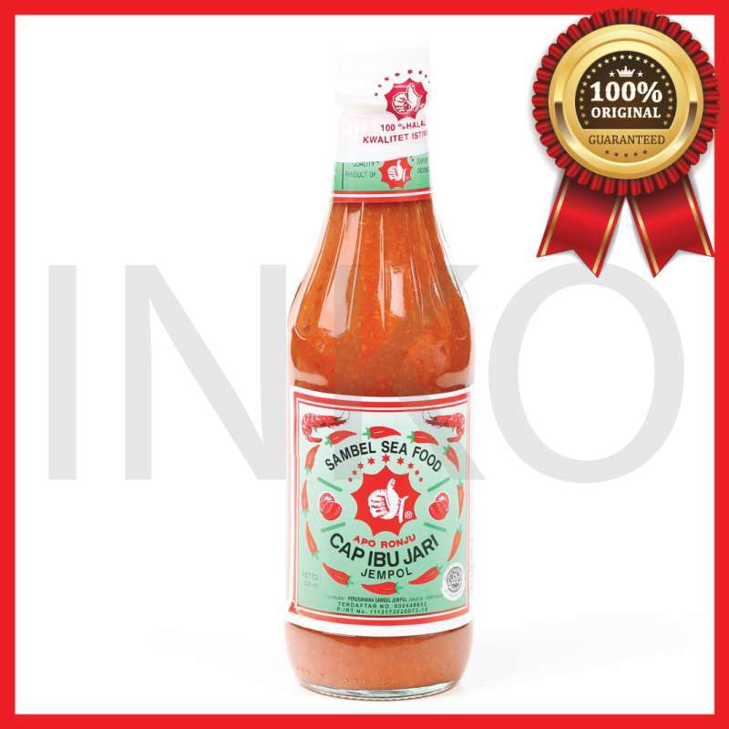 Jual Jempol Sambel Seafood Cap Ibu Jari Botol Kaca 320ml Online September 2020 Blibli Com