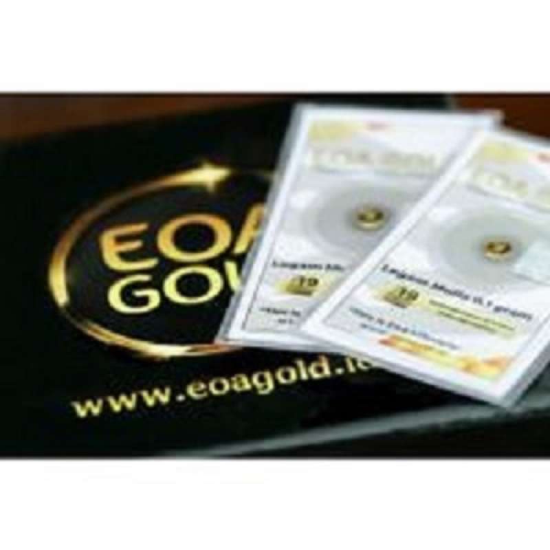 Jual Eoa Gold Logam Mulia 0 1 G Online November 2020 Blibli