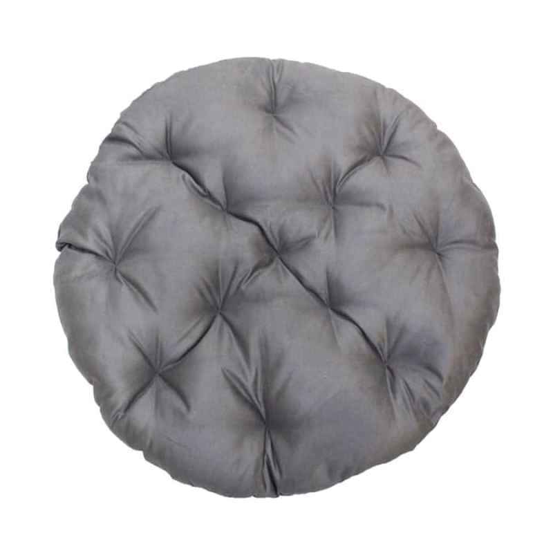 gray floor pillow