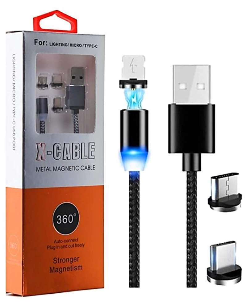 Jual X Cable Magnetic 3 In 1 Kabel Data Magnet Lightning Type C Usb Multiwarna Di Seller Murahproduk Kota Jakarta Utara Dki Jakarta Blibli