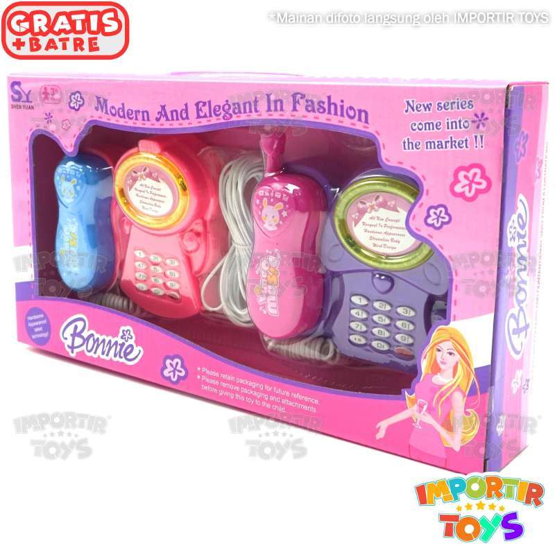 Jual Mainan Anak Perempuan Telepon Kabel Barbie Rumah Rumahan Free Batre Online November 2020 Blibli
