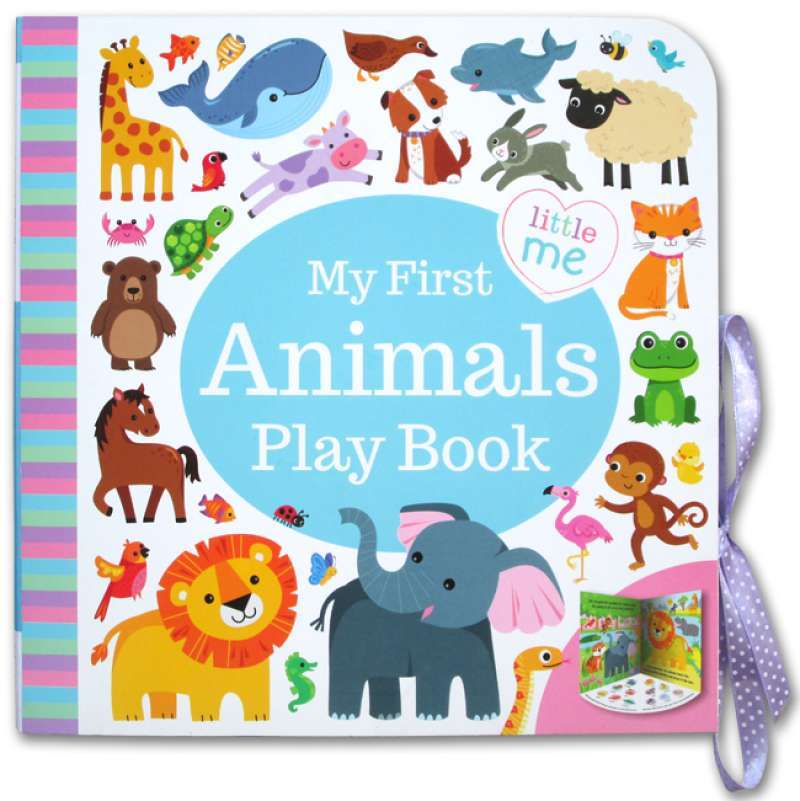 Jual Little Me My First Animals Carousel Book With Mirror Touchy Feely Textures Online November 2020 Blibli Com