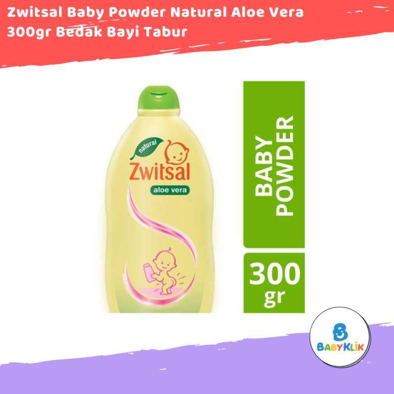 Jual Zwitsal Baby Powder Natural Aloe Vera 300gr Bedak Bayi Tabur Online Oktober 2020 Blibli Com