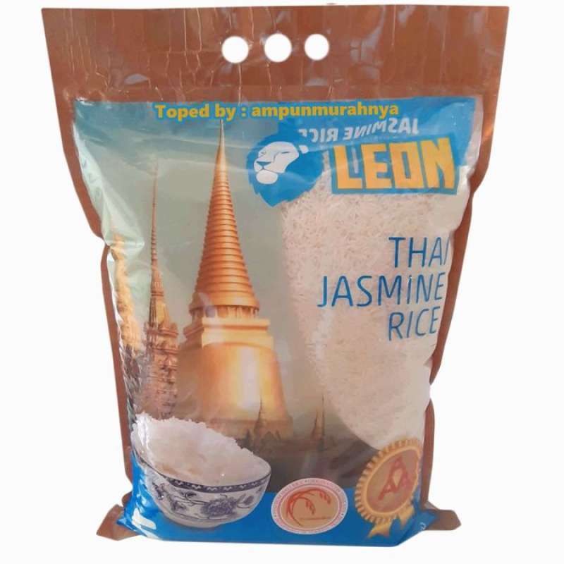 Jual Beras Thailand Jasmine Super Leon 5kg Original Beras Leon Online September 2020 Blibli Com