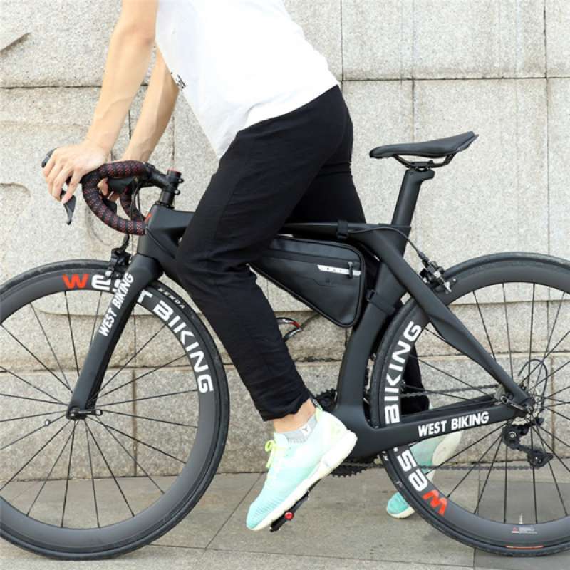 Waterproof Triangle Cycling Bicycle Bags Front Tube Frame Bag Mountain Bike Triangle Pouch Frame Holder Saddle Bag New Bicycle Bags Panniers Aliexpress