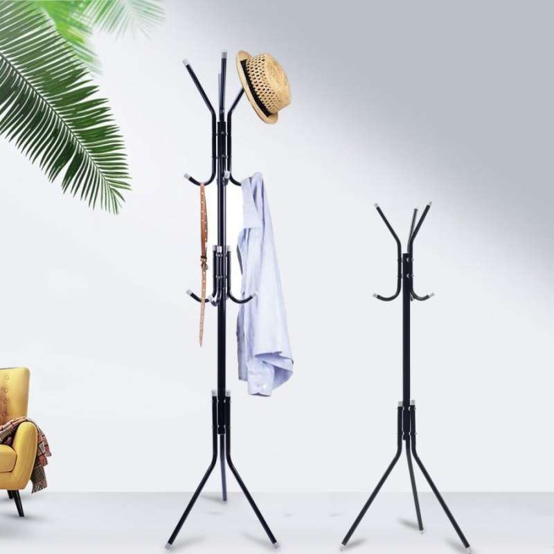 Promo Hooks Stand Coat Rack Tree Hat Jacket Umbrella Cloth