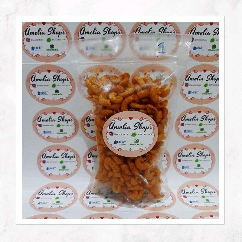 Jual Makaroni Goreng Garing Cemilan Makaroni 100gr Pedas Level 3 Online Oktober 2020 Blibli Com