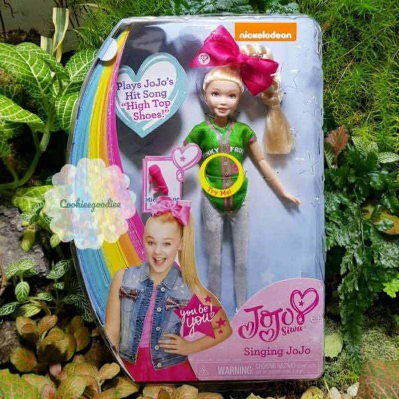 Jojo siwa singing doll high top shoes store