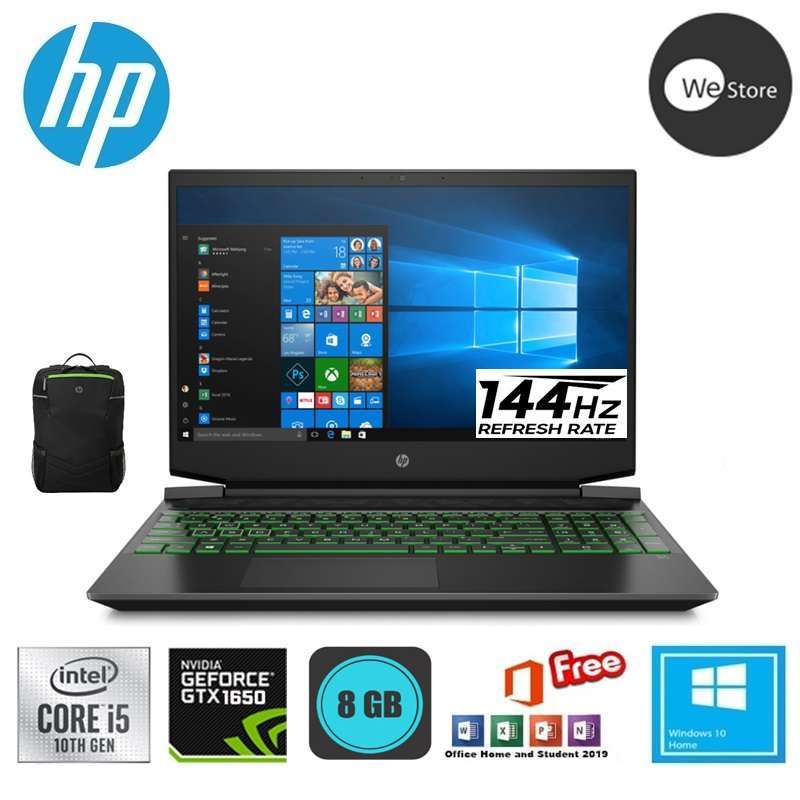 Jual Hp Pavilion Gaming 15 Dk1079tx I5 10300h 8gb 512gb Ssd Gtx1650 4gb 15 6fhd 144hz Win10 Office Home Student Online Desember 2020 Blibli