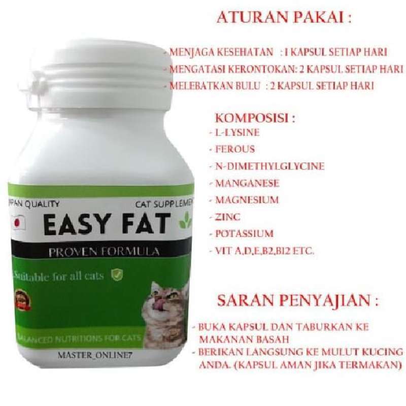 Fat top cat supplement