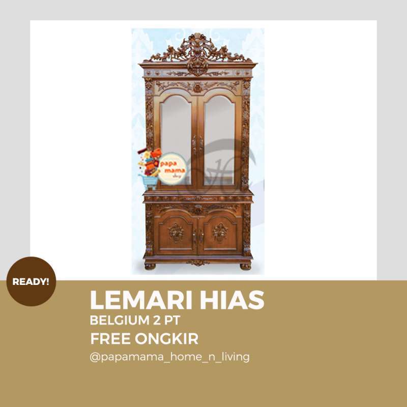 Jual Lemari Hias Jepara Kayu Jati Asli Lemari Hias Kaca Murah Medan Online Maret 2021 Blibli Kayu jati adalah primadona nomer satu jika dipergunakan untuk membuat perabot mebel jepara. lemari hias jepara kayu jati asli lemari hias kaca murah medan