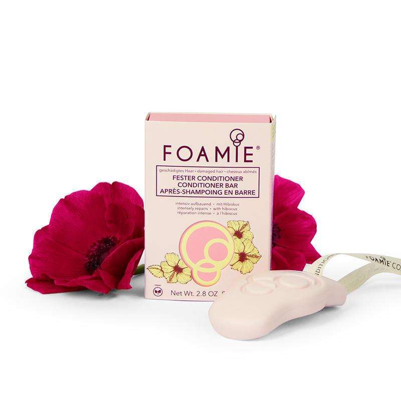 foamie hibiskiss solid conditioner