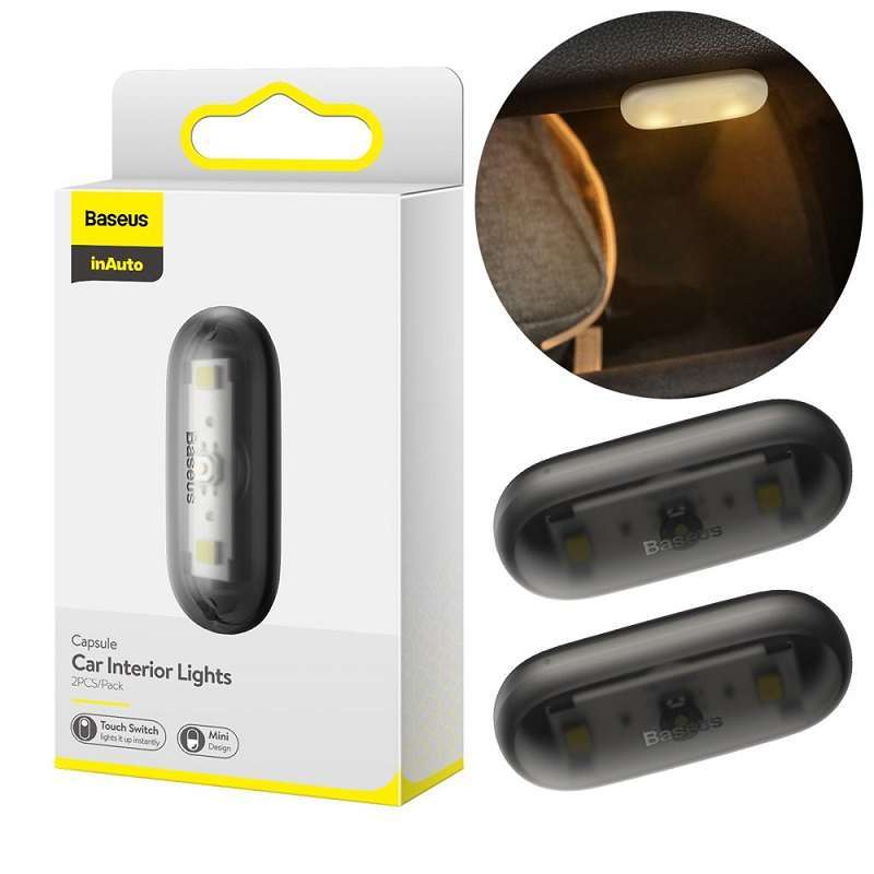 car interior light baseus capsule led lampu dalam plafon kabin mobil
