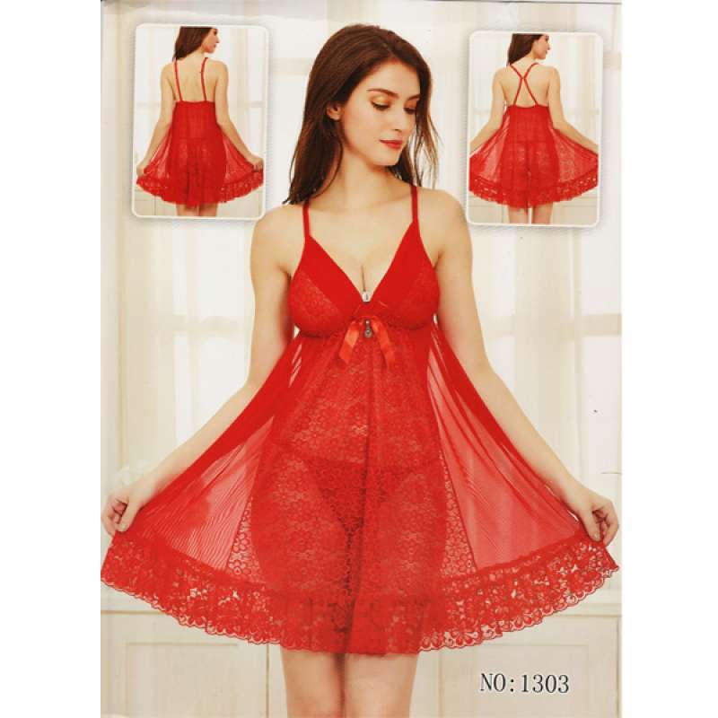 Jual Toko Putri Juwita Lingerie Baju Tidur Wanita Sexy With G String 1303 Murah Mei 2021 Blibli