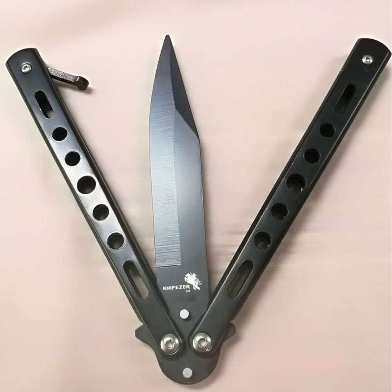 Jual Pisau Lipat Folding 3 Color Cs Go Balisong Hunting Knife C3 Online Desember 2020 Blibli