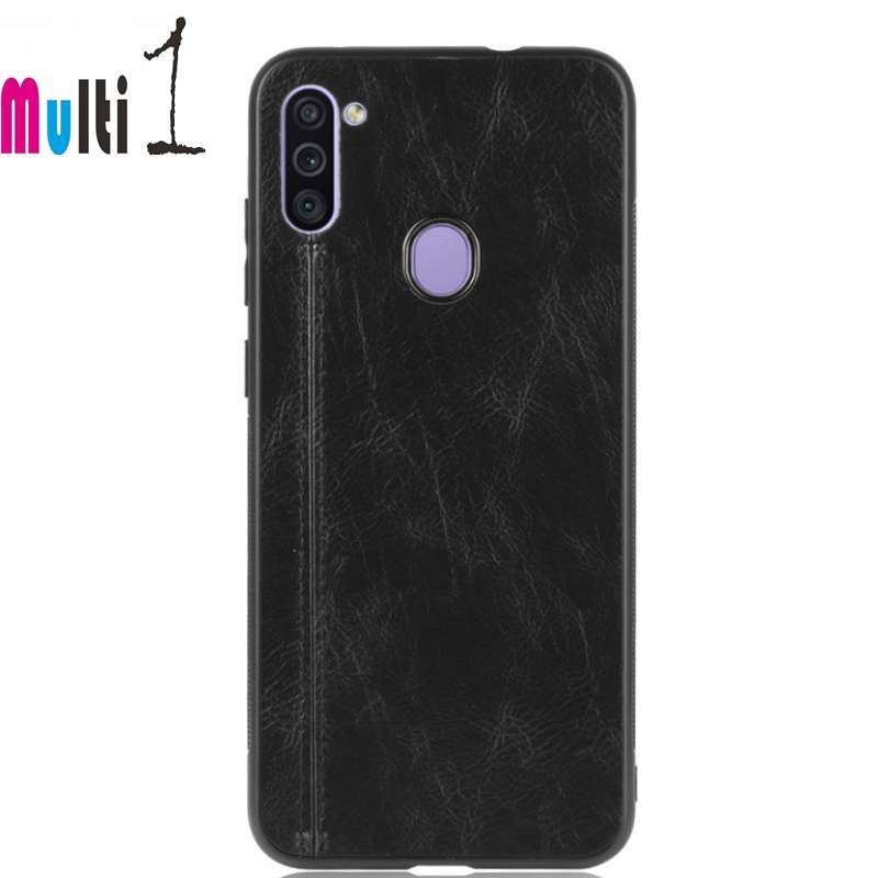 Case Samsung Galaxy M11 Samsung M11 Hybrid PU Leather material Slim Back  Cover