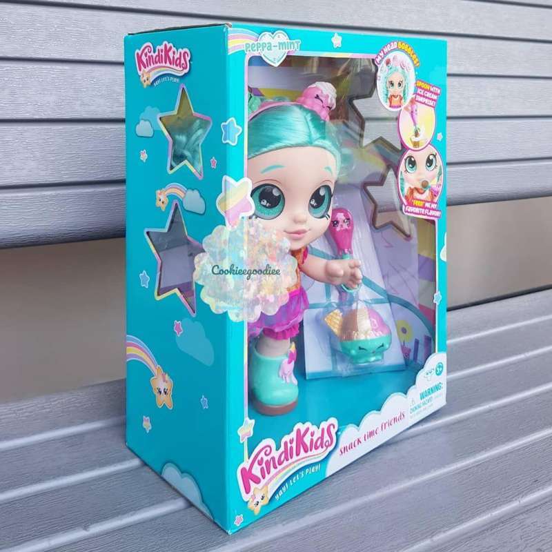 Jual Kindi kids snacktime friends Peppa Mint di Seller