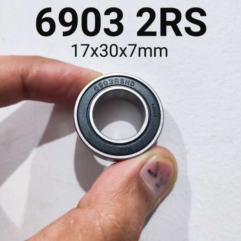Jual Ball Bearing 6903 2rs Untuk Hub Freehub Size 17mm X 30mm X 7mm Laker 17x30x7 Rs Bantalan Laher Sepeda Di Seller Istanasepeda Tlogosari Kulon Kota Semarang Blibli