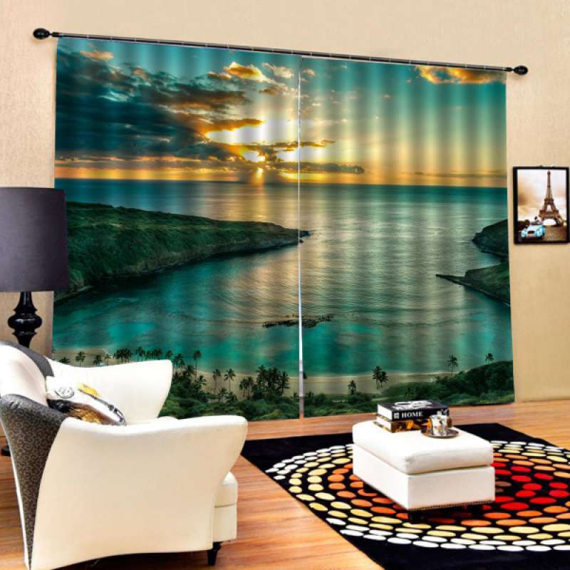 drapes in living room