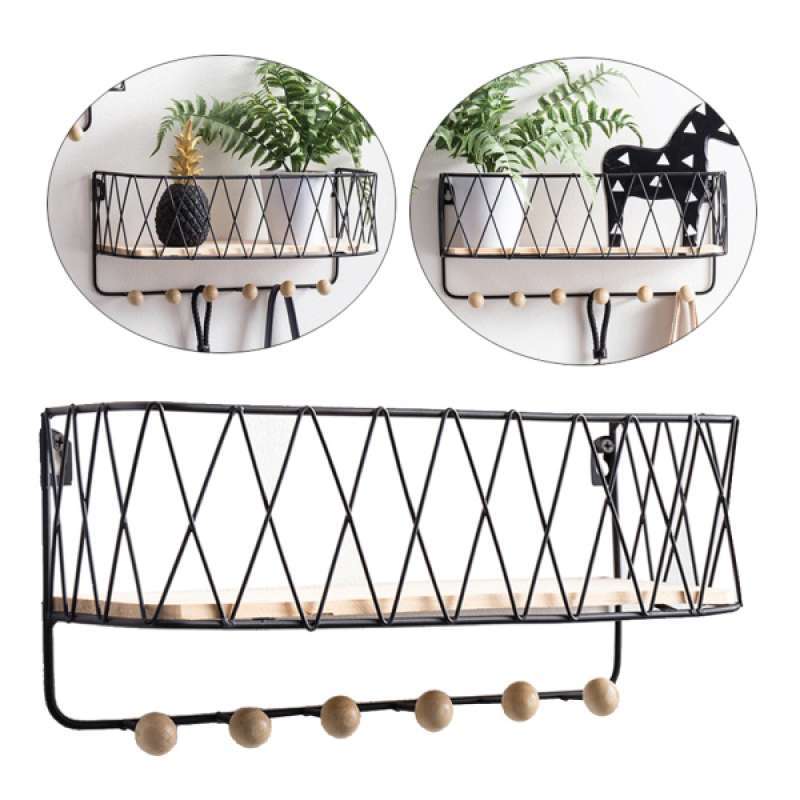 Jual Key Holder Mail Rack Entryway Shelf Wall Mount Hooks Letter Key Sorter Organizer Online November 2020 Blibli Com