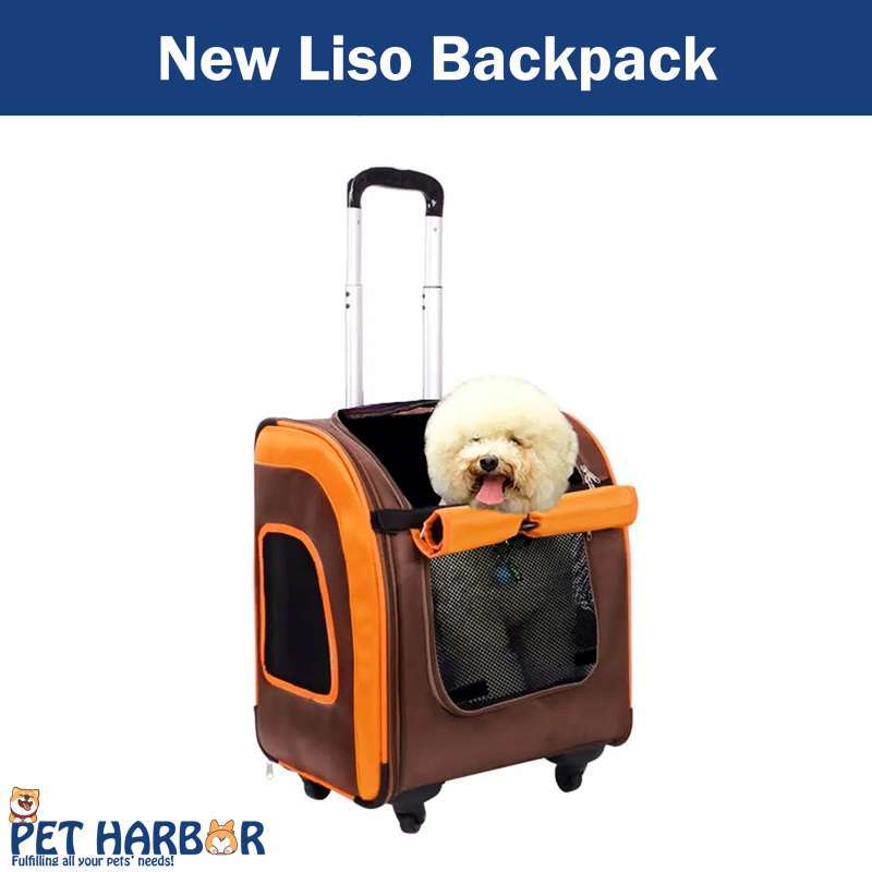 IBIYAYA Liso Backpack Parallel Transport Pet Trolley Pet Cargo Tas
